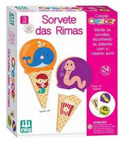 Brinquedo Educativo Sorvete das Rimas Madeira Crescer, Nig Brinquedos