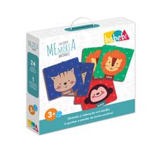 Brinquedo Educativo Super Memória Animais da Floresta Babebi Brinquedo Educativo Super Memória Animais da Floresta Babebi