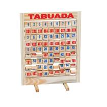 Brinquedo Educativo Tabuada Giratória 480 X 295 X 15mm para Matemática com Madeira e MDF Sonho Brinquedo Educativo Tabuada Giratória 480 X 295 X 15mm para Matemática com Madeira e MDF Sonho
