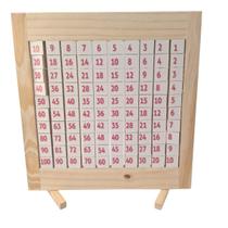 Brinquedo Educativo Tabuada Giratória em Madeira Auxilia na Aula Matemática Brinquedo Educativo Tabuada Giratória em Madeira Auxilia na Aula Matemática
