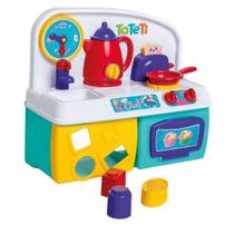 Brinquedo Educativo TaTeTi Baby Chef 0316 Mini Cozinha Didático Brinquedo Educativo TaTeTi Baby Chef 0316 Mini Cozinha Didático