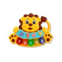 Brinquedo educativo teclado musical leaozinho super baby - bbr toys Brinquedo educativo teclado musical leaozinho super baby - bbr toys