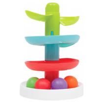 Brinquedo Educativo Torre Espiral De Bola Colorido 10649 - Buba
