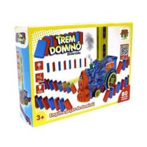 Brinquedo Educativo Trem Dominó c/Efeito Fumaça 3+ 6148 DMT - DM Toys