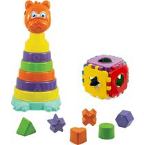 Brinquedo Educativo URSO + Cubo Educativo