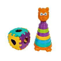 Brinquedo Educativo Urso Mais Cubo Brinquedo Educativo Urso Mais Cubo
