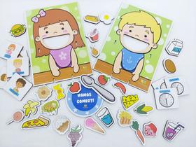Brinquedo Educativo Vamos Comer