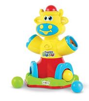 Brinquedo Educativo Vaquinha Muuu C/4 Bolinhas