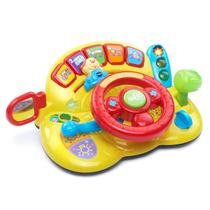 Brinquedo Educativo VTech Turn and Learn Driver Amarelo - Para Crianças Acima de 3 Anos