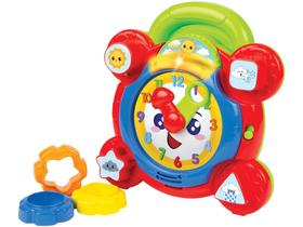 Brinquedo Educativo Winfun Relógio Hora de Brincar - Emite Luz e Som Yes Toys 5 Peças Brinquedo Educativo Winfun Relógio Hora de Brincar - Emite Luz e Som Yes Toys 5 Peças