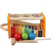 Brinquedo educativo xilofone para crianças de 1 a 3 anos
