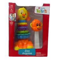 Brinquedo Educativo Zoo Argolas Para Montar Sortido Brinquedo Educativo Zoo Argolas Para Montar Sortido