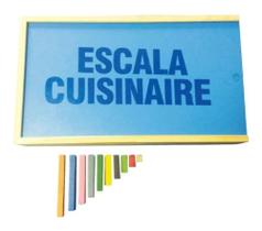 Brinquedo Educativos Escala Cuisinaire 294 Pçs Caixa Madeira