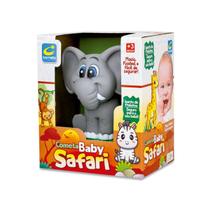 Brinquedo Elefante Baby Safari +3 Meses Cometa Brinquedos