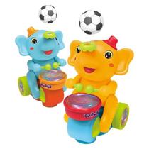 Brinquedo Elefante baterista com bolinha flutuante - TOYS