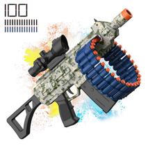 Brinquedo elétrico automático JakMean Toy com 100 dardos de espuma