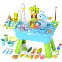 Brinquedo elétrico de mesa de água Flybakiz 4 em 1 com bomba Brinquedo elétrico de mesa de água Flybakiz 4 em 1 com bomba