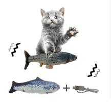 Brinquedo Elétrico de Peixe para Gato Wokex com Catnip - Carregamento USB
