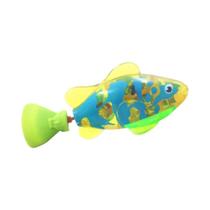 Brinquedo Elétrico Luminoso para Banho - Peixe Simulado para Chá de Bebê
