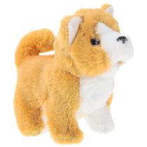 Brinquedo elétrico para cães, simulação infantil, design em forma de cão