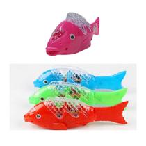 Brinquedo Elétrico Peixe Grande C/ Luz Som Mexe Rabo Musical Brinquedo Elétrico Peixe Grande C/ Luz Som Mexe Rabo Musical