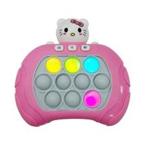 Brinquedo Eletrônico Antiestresse Kuromi Quick Push Pop up Fidget Bubble Com Luz Para Adultos E