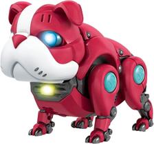Brinquedo Eletrônico Cachorro Robô Musical Com Luzes Coloridas Anda - Toy King