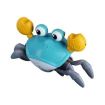 Brinquedo Eletrônico Infantil Caminhante Com Sensor De Movimento, Formato De Caranguejo, Com Música Brinquedo Eletrônico Infantil Caminhante Com Sensor De Movimento, Formato De Caranguejo, Com Música