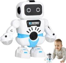 Brinquedo Eletrônico Robô Dançarino a Pilha Com Luzes E Som. Brinquedo Eletrônico Robô Dançarino a Pilha Com Luzes E Som.