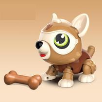 Brinquedo eletrônico Robot Dog DIY Smart Voice Touch para crianças