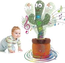 Brinquedo eletrônico Talking Dancing Cactus com Bluetooth 32cm