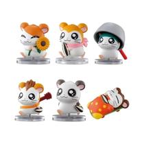 Brinquedo em Cápsula Gashapon Hamtaro Hamster Mini Boneco de Ação Fofo Colecionável Brinquedo em Cápsula Gashapon Hamtaro Hamster Mini Boneco de Ação Fofo Colecionável