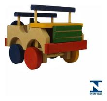 Brinquedo Em Mdf Educativo Pedagógico Jeep Jipe Colorido Brinquedo Em Mdf Educativo Pedagógico Jeep Jipe Colorido