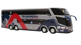 Brinquedo Em Miniatura Ônibus Transmeira 2 Andares