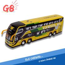 Brinquedo em Ônibus Gontijo Unique Lançamento G8 - Marcopolo G7 DD - G8 - mini - Miniatura - Min
