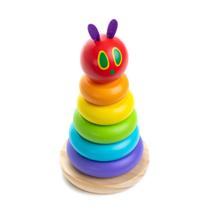 Brinquedo empilhador de madeira KIDS PREFERRED World of Eric Carle Brinquedo empilhador de madeira KIDS PREFERRED World of Eric Carle