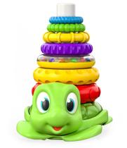 Brinquedo empilhável Move2Play Unicorn com 7 anéis para criança de 1 ano