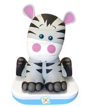 Brinquedo empilhável Stack-a-Roos Baby Zebra Salus Brands 12 meses ou mais
