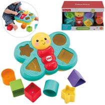 Brinquedo Encaixa Borboleta Blocos Fisher Price Bebe DJD80