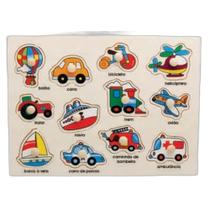 Brinquedo Encaixe Divertido com Pinos-Transporte