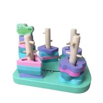 Brinquedo Encaixe Divertido Formas e Cores 22 Pçs Brinquedo Encaixe Divertido Formas e Cores 22 Pçs