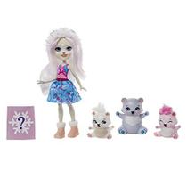 Brinquedo Enchantimals Urso Polar - Ideal para crianças de 3 a 8 anos (6')