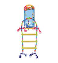 Brinquedo Escada Redonda 3D para Calopsita Pet Injet Brinquedo Escada Redonda 3D para Calopsita Pet Injet