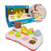 Brinquedo Esconde-Esconde Animal Pop-up Interativo Musical Brinquedo Esconde-Esconde Animal Pop-up Interativo Musical