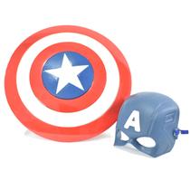Brinquedo Escudo Máscara Capitão América Avengers Super Herói