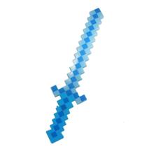 Brinquedo Espada Pixel Minecraft 58Cm Som E Luz - ul Nº33