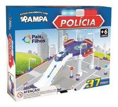 Brinquedo Estacionamento C/ Rampa Esquadrão Da Polícia Kids Brinquedo Estacionamento C/ Rampa Esquadrão Da Polícia Kids
