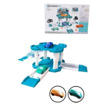 Brinquedo Estacionamento/Garagem De Carros De Corrida 16 Peças - Wellkids Brinquedo Estacionamento/Garagem De Carros De Corrida 16 Peças - Wellkids