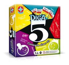 Brinquedo Estrela Jogo Diga 5 Vai Testar Seu Conhecimento