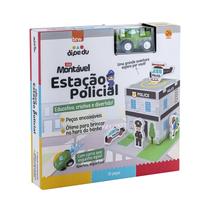 Brinquedo EVA Montável Estação Policial/Carro 13 Peças - BRW Brinquedo EVA Montável Estação Policial/Carro 13 Peças - BRW